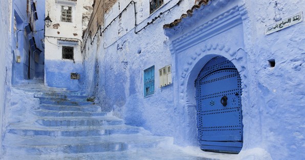 blue_street_chefchaouen